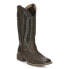 Фото #2 товара Justin Boots Jaycie Embroidery 11 Inch Square Toe Cowboy Womens Brown Casual Bo