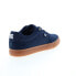 Фото #8 товара DC Anvil 303190-NGM Mens Blue Suede Lace Up Skate Inspired Sneakers Shoes