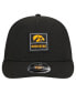 Фото #4 товара Men's Black Iowa Hawkeyes Labeled 9Fifty Snapback Hat