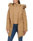 ფოტო #4 პროდუქტის Women's Faux-Fur-Trim Hooded Puffer Coat, Created for Macy's