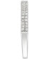 ფოტო #4 პროდუქტის Diamond Double Row Band (1/4 ct. t.w.) in 10k White Gold