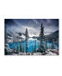 Фото #1 товара Trevor Cole 'Morning Blues' Canvas Art - 47" x 30" x 2"