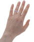 ფოტო #2 პროდუქტის Sapphire (3/8 ct. t.w.) & Diamond (1/20 ct. t.w.) Statement Ring in Sterling Silver (Also in Ruby & Emerald)