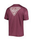 ფოტო #3 პროდუქტის Men's Maroon Texas A&M Aggies Terminal Tackle Omni-Shade T-shirt