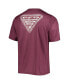 Фото #3 товара Men's Maroon Texas A&M Aggies Terminal Tackle Omni-Shade T-shirt