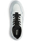 Karl Lagerfeld Men's Lace Up Perforated Toe Sneaker