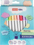 Easy Stationery Pisaki spieralne 12 kolorów Pastel EASY