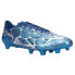 Фото #2 товара Puma Ultra Si Glow Soccer Cleats Mens Blue Sneakers Athletic Shoes 106788-01