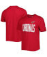 Фото #4 товара Men's Cardinal Arizona Cardinals Combine Authentic Training Huddle Up T-shirt