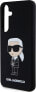 Karl Lagerfeld Etui Karl Lagerfeld KLHCS24MSNIKBCK Samsung Galaxy S24+ Plus hardcase Silicone Ikonik czarny/black