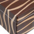 Decorative box 35 x 20 x 15 cm Zebra DMF (2 Units)