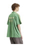 Yeşil Erkek Yuvarlak Yaka T-Shirt IU0219 SS