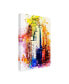 Фото #2 товара Philippe Hugonnard NYC Watercolor Collection - the New Yorker Canvas Art - 27" x 33.5"