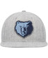 Фото #3 товара Men's Heather Gray Memphis Grizzlies Hardwood Classics 2.0 Snapback Hat