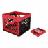 Фото #2 товара Универсальная коробка Tontarelli Красный Квадратный 33,5 x 33, x 27,9 cm (6 штук)