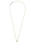 ფოტო #2 პროდუქტის Birthstone Gemstone Necklace in Sterling Silver, 16" + 2" extender