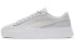 PUMA Suede 运动 防滑透气 低帮 板鞋 女款 灰色 / Кроссовки PUMA Suede 369833-02