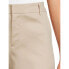 Time and Tru Straight Pants Women's 16 Beige Cotton 28" Inseam Pull-On Solid