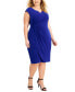 ფოტო #1 პროდუქტის Plus Size Side-Tab Dress