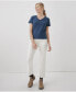 ფოტო #2 პროდუქტის Women's Organic Cotton Softspun V-Neck Tee