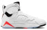 Jordan Air Jordan 7 "White Infrared" 红外线 减震防滑耐磨 高帮 复古篮球鞋 男款 白红 / Кроссовки Jordan Air Jordan 7 "White Infrared" CU9307-160