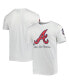 Фото #2 товара Men's White Atlanta Braves Historical Championship T-shirt
