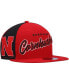 Фото #1 товара Бейсболка New Era мужская красная Nebraska Huskers Outright 9FIFTY Snapback Hat