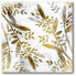 Botanical in Gold I Gallery-Wrapped Canvas Wall Art - 16" x 16"