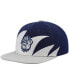 Men's Gray, Navy Georgetown Hoyas Sharktooth Snapback Hat