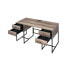 Фото #2 товара Desirre Desk, Rustic Oak