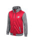 Men's Red Wisconsin Badgers Robinson Hoodie Full-Snap Jacket