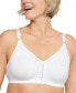 Double Support Cotton Wireless Bra with Cool Comfort 3036