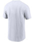 Men's White Tennessee Titans Primary Logo T-shirt