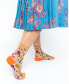 ფოტო #1 პროდუქტის Women's Ditsy Floral Sheer Sock