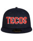 Фото #2 товара Men's Navy Tecolotes Laredos Mexico League On Field 59FIFTY Fitted Hat