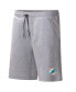 Men's Heather Gray Miami Dolphins Trainer Shorts