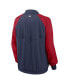 ფოტო #4 პროდუქტის Women's Navy Atlanta Braves Authentic Collection Team Raglan Performance Full-Zip Jacket