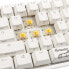 Фото #8 товара Ducky One 2 Pro Mini White Edition Gaming Tastatur, RGB LED - Gateron Yellow (US)