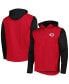 Фото #1 товара Men's Red, Black Cincinnati Reds Alpha Full-Zip Jacket