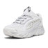 Фото #2 товара Puma Exotek Nitro Mirrored Lace Up Mens Grey Sneakers Casual Shoes 39492901