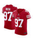 Фото #1 товара Men's Nick Bosa Scarlet San Francisco 49ers Vapor F.U.S.E. Elite Jersey