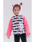 ფოტო #3 პროდუქტის Dreamworks Gabbys Dollhouse Pandy Paws Girls Zip Up Puffer Jacket Toddler |Child