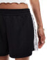 Monki sport short with white lace trim in black Черный, L - EU 46-48 - фото #3