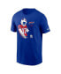 Фото #3 товара Men's Josh Allen Royal Buffalo Bills Player Graphic T-shirt