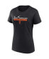 ფოტო #5 პროდუქტის Women's Black, Orange San Francisco Giants Fan T-shirt Combo Set