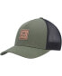 Men's Olive, Black VA All The Way Trucker Snapback Hat