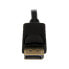 DisplayPort to DVI Adapter Startech DP2DVIMM6BS Black 1,8 m