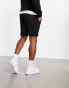 ASOS DESIGN slim jersey shorts in black