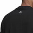 Men’s Short Sleeve T-Shirt Adidas Future Icons Logo Black
