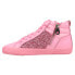 Vintage Havana Alexis 2 Glitter High Top Womens Pink Sneakers Casual Shoes ALEX